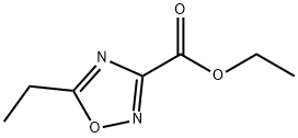 5-乙基-1,2,4-噁二唑-3-羧酸乙酯 结构式