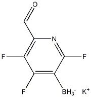 (6-甲酰基吡啶-3-基)三氟硼酸钾 结构式