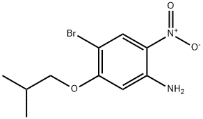 4-Bromo-5-(2-methylpropoxy)-2-nitroaniline 结构式