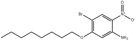 4-Bromo-2-nitro-5-octyloxyaniline 结构式