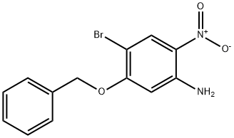 5-Benzyloxy-4-bromo-2-nitroaniline 结构式