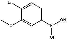 4-BROMO-3-METHOXYPHENYLBORONIC ACID 结构式