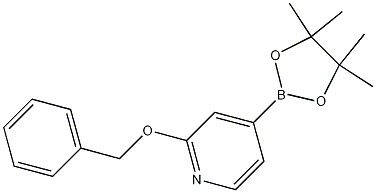 2-(Benzyloxy)-4-(4,4,5,5-tetramethyl-1,3,2-dioxaborolan-2-yl)pyridine