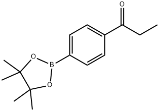 4-(PROPIONYL)PHENYLBORONIC ACID PINACOL ESTER 结构式