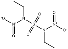 N,N'-Diethyl-N,N'-dinitro-sulfamide 结构式
