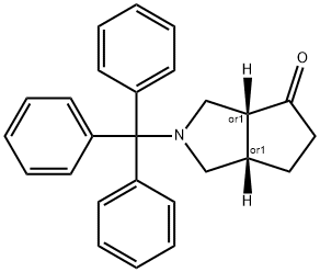 Cyclopenta[c]pyrrol-4(1H)-one 结构式