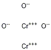 Chromium(III) oxide 结构式