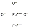 Iron(III) oxide 结构式