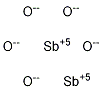 Antimony(V) oxide 结构式