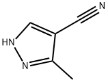 3-Methyl-4-cyanopyrazole 结构式