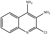 3,4-Diamino-2-chloroquinoline 结构式