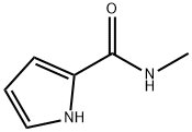 N-METHYL-1H-PYRROLE-2-CARBOXAMIDE 结构式