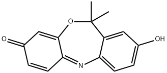 2-Hydroxy-11,11-dimethyldibenz[b,e][1,4]oxazepin-8(11H)-one 结构式