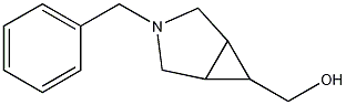 ((1R,5S,6R)-3-苄基-3-氮杂双环[3.1.0]己-6-基)甲醇 结构式