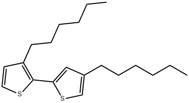 3,4'-二己基-2,2'-联噻吩 结构式