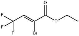 (Z)-2-溴-4,4,4-三氟丁烯酸乙酯 结构式