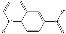Quinoline, 6-nitro-, 1-oxide 结构式