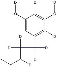 Olivetol-d9 结构式