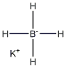 Potassium tetrahydroborate 结构式