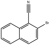 2-Bromonaphthalene-1-carbonitrile 结构式