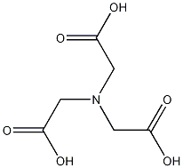 Nitrilotriacetic acid 结构式