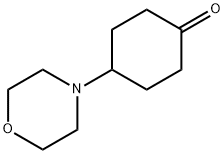 4-吗啉-4-基环己酮 结构式