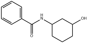 N-(3-羟基环己基)苯甲酰胺 结构式