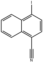 4-碘-1-萘甲 结构式