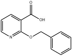 2-苄氧基吡啶-3-甲酸 结构式