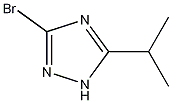 3-溴-5-异丙基-1H-1,2,4-三唑 结构式