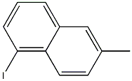 1-Iodo-6-methylnaphthalene 结构式