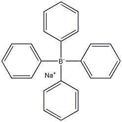 Sodium tetraphenylborate 结构式