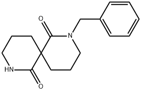 2,8-Diazaspiro[5.5]undecane-1,7-dione, 2-(phenylmethyl)- 结构式