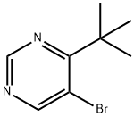 5-溴-4-(叔丁基)嘧啶 结构式