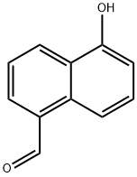 5-羟基-1-萘甲醛 结构式