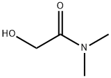 2-羟基-N,N-二甲基乙酰胺 结构式
