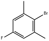 2-溴-5-氟-1,3-二甲苯 结构式