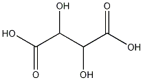 L-Tartaric acid 结构式