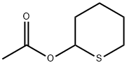 Acetic Acid Tetrahydro-2H-thiopyran-2-yl Ester 结构式