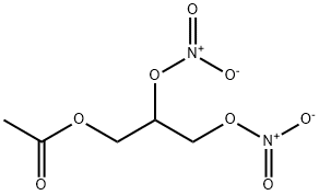 1,2,3-Propanetriol 1-acetate 2,3-dinitrate 结构式