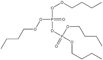 phosphoric acid dibutyl dibutoxyphosphoryl ester 结构式