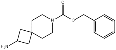 2 - 氨基- 7- 氮杂螺[3.5]壬烷- 7- 甲酸苄酯 结构式