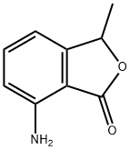 7-氨基-3-甲基苯酞 结构式