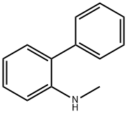 N-甲基联苯-2-胺 结构式