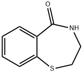 2,3-二氢-1,4-苯并硫氮杂卓-5(4H)-酮 结构式