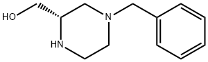 (S)-4-苄基-2-羟甲基哌嗪二盐酸盐 结构式