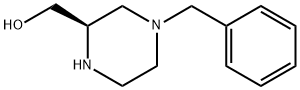 (R)-4-苄基-2-羟甲基哌嗪二盐酸盐 结构式