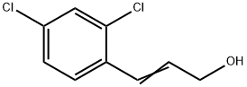 3-(2,4-二氯苯基)-2-丙烯-1-醇 结构式