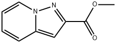 吡唑并[1,5-A]吡啶-2-甲酸甲酯 结构式