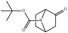 2氧代-7-氮杂-双环[2.2.1]庚烷-7-甲酸叔丁酯 结构式
